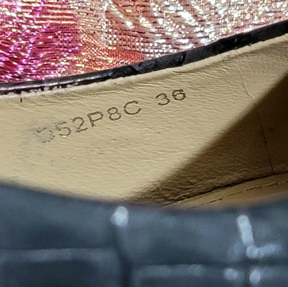 Geox Women's D Elina C Dress Black Pumps Size 36 - Picture 6 of 8